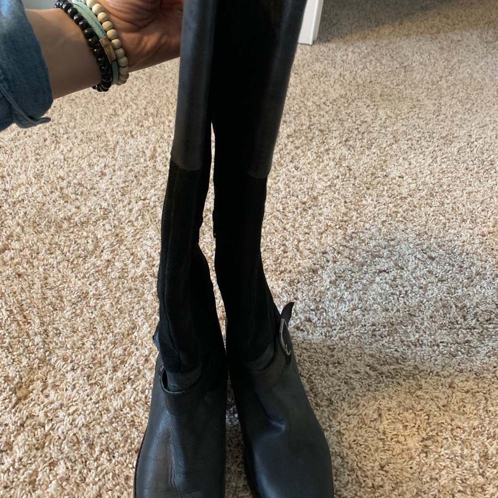 8.5 wide calf Lucky Brand Knee high boots - Picture 3 of 8